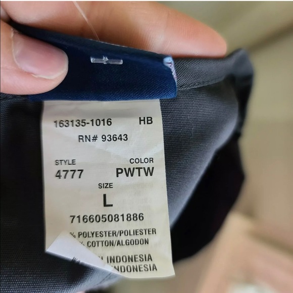 NWOT Cherokee Workwear Unisex One Pocket Pewter Gray Scrub Top Size Large - Picture 5 of 5